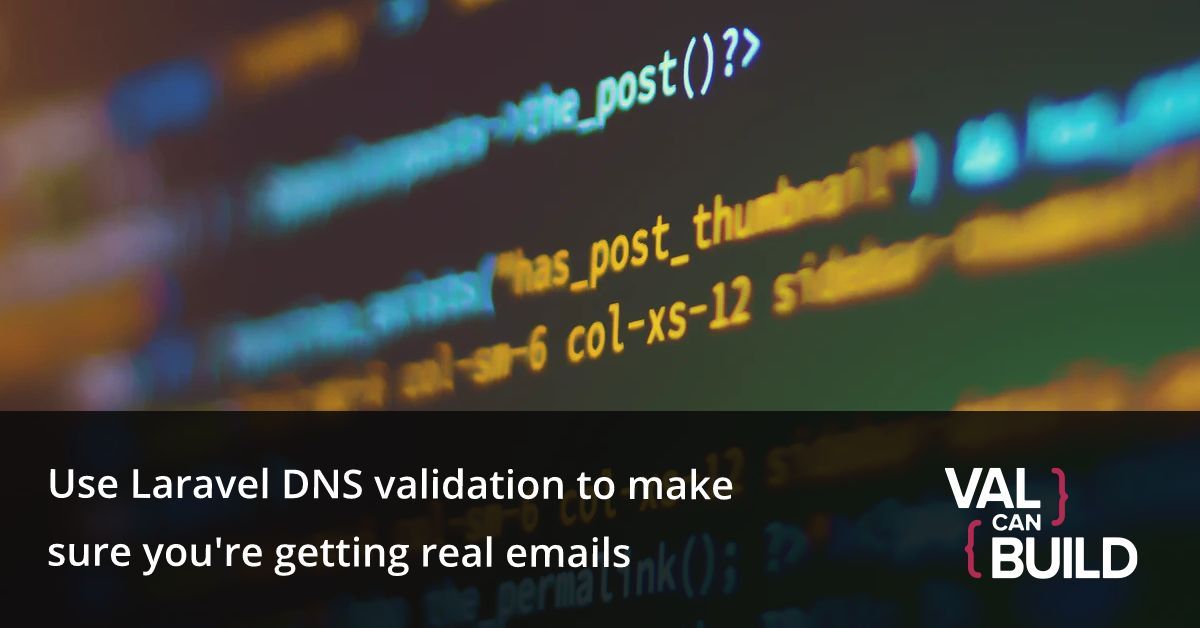 valid email validation in laravel